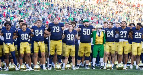 notre dame fighting irish football score|notre dame football scores today.